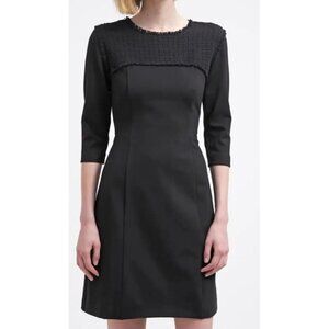 NWT Armani Jeans AJ Women's Navy Blue 3/4 Sleeve Dress Size XL 46